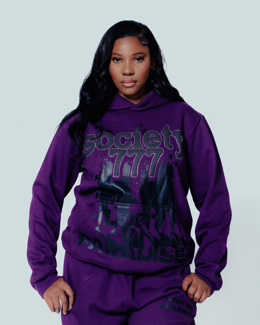 777 Rhinestone Hoodie