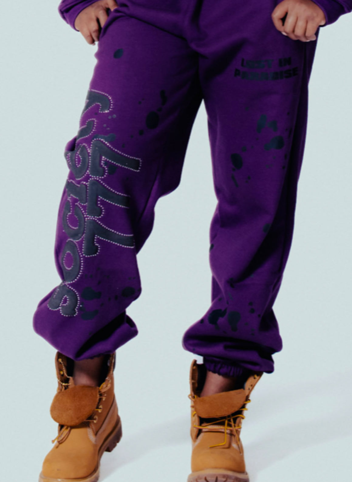 777 Rhinestone Pants