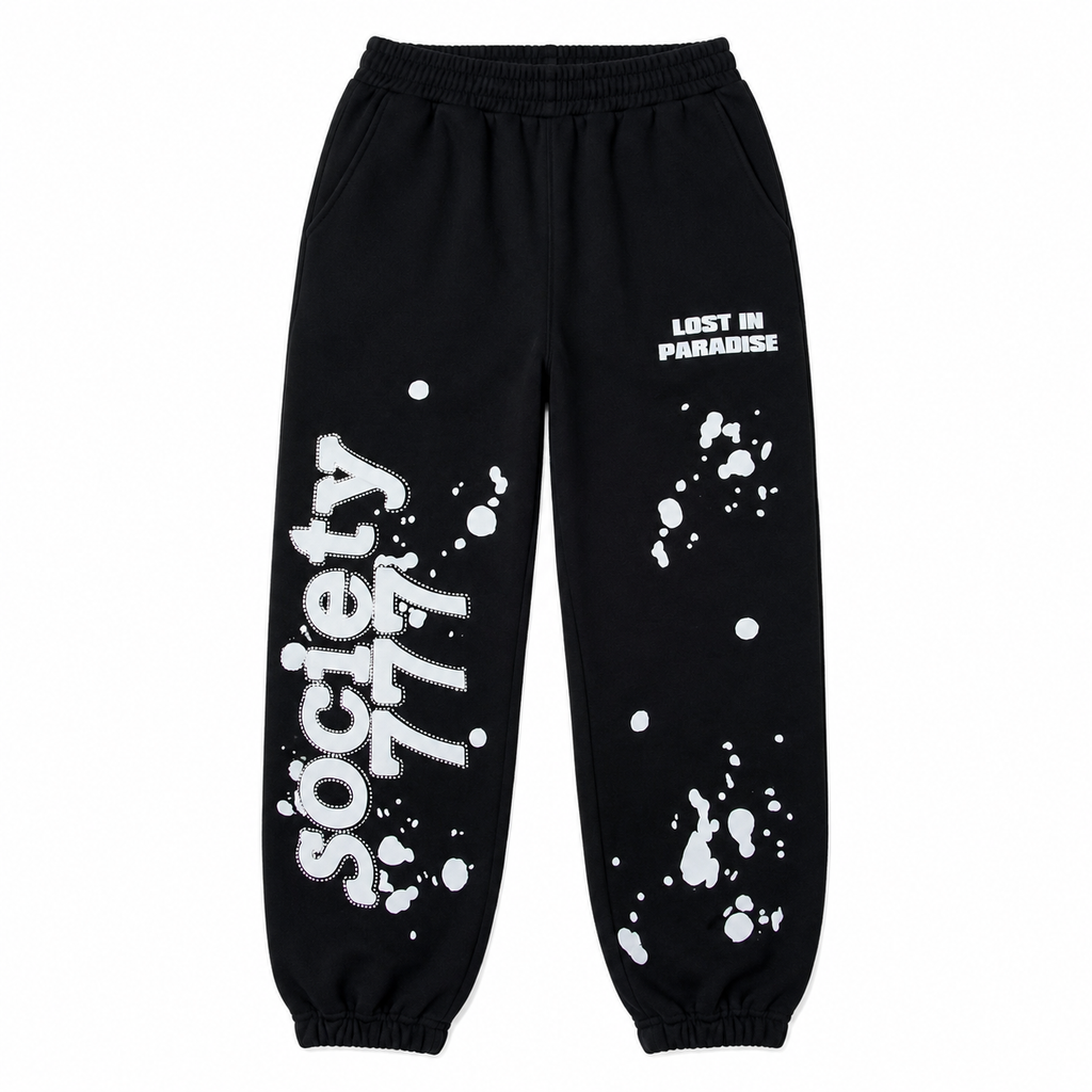 777 Rhinestone Pants